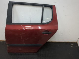 Дверь боковая (легковая) левая задняя Skoda Fabia 2007-2010