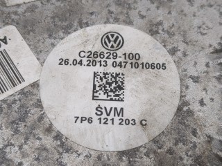 Вентилятор радиатора, ориг. номер 7P6121203C, Volkswagen Touareg 2010-2014