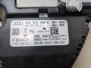 Щиток приборов (приборная панель), ориг. номер 4G8920984K, Audi A6 2011-2014
