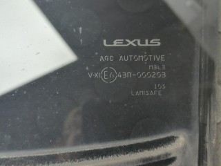 Стекло боковой двери левое заднее, ориг. номер 6810448220, Lexus RX 2015-2019