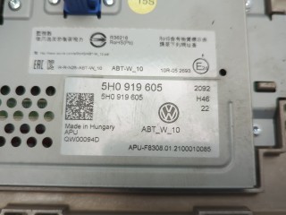 Дисплей компьютера (информационный), ориг. номер 5H0919605, Volkswagen Caddy 2020-2026