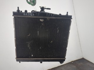 Радиатор охлаждения двигателя, ориг. номер 21410AX600, Nissan Note E11 2005-2008