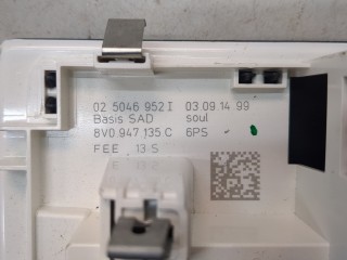 Фонарь салона (плафон), ориг. номер 8V0947135C, Audi A3 2012-2016