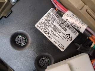 Фонарь салона (плафон), ориг. номер 8329008011, Toyota Sienna 2003-2006