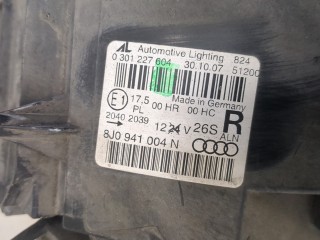 Фара (передняя) правая, ориг. номер 8J0941004N, 0301227604, Audi TT 2006-2010