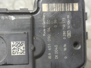 Заслонка дроссельная, ориг. номер A6510900470, Mercedes ML W166 2011-2015