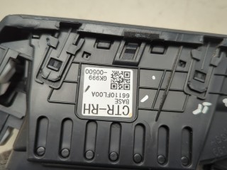 Дефлектор обдува салона правый, ориг. номер 66110FL00A, Subaru Impreza 2016-2019