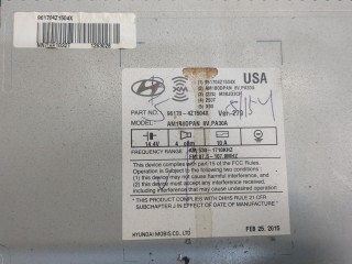 Магнитола, ориг. номер 961704Z1504X, Hyundai Santa Fe 2012-2016