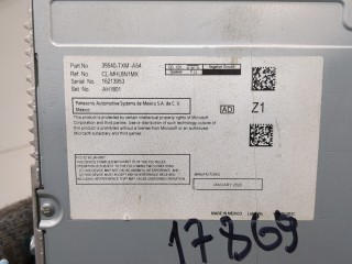 Магнитола, ориг. номер 39540TXMA54, Honda Insight 2018-2022