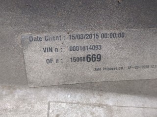 Крыло кабины левое, ориг. номер A9608847275, Mercedes Actros MP4 2011-2026