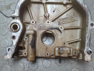 Крышка передняя ДВС, ориг. номер 25189699, Chevrolet Spark 2009-2016