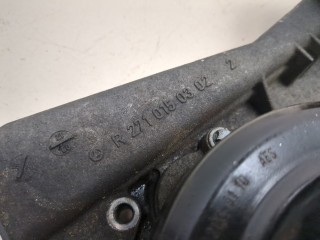 Крышка передняя ДВС, ориг. номер A2710100133, Mercedes C W203 2000-2004