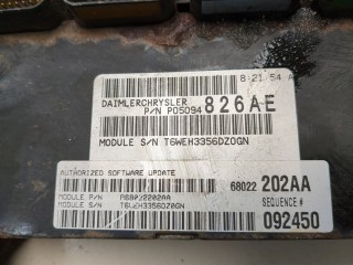 Блок управления двигателем, ориг. номер 05094826AE, 68022202AA, Chrysler Pacifica 2003-2008