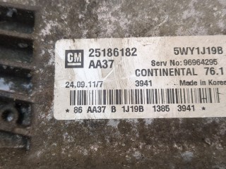 Блок управления двигателем, ориг. номер 25186182, Chevrolet Cruze 2008-2012