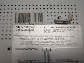 Проигрыватель, чейнджер CD/DVD, ориг. номер VDVD155, Mercedes S W220 2002-2005