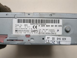 Проигрыватель, навигация, ориг. номер A2208206085, Mercedes S W220 2002-2005