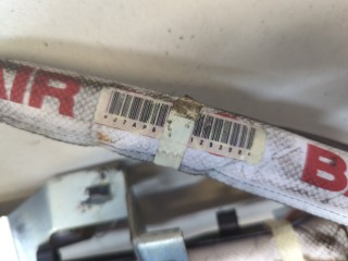 Подушка безопасности боковая (шторка) правая, ориг. номер 78870SMGG82, Honda Civic 2005-2008
