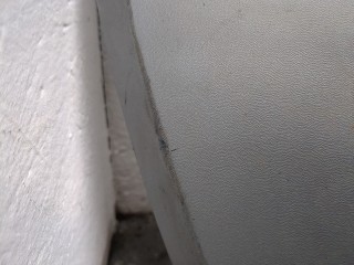 Молдинг двери левое переднее, Renault Scenic RX4 1999-2003
