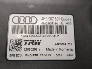 Блок управления стояночным тормозом, ориг. номер 4H0907801G, Audi A6 2011-2014