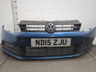 Бампер передний, ориг. номер 6R0807221H, Volkswagen Polo 2014-2018