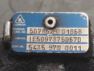 Турбина, ориг. номер 54359700011, 507852H3, Renault Clio 2003-2013