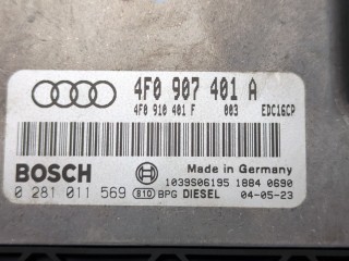 Блок управления двигателем, ориг. номер 4F0907401A, Audi A6 2001-2005