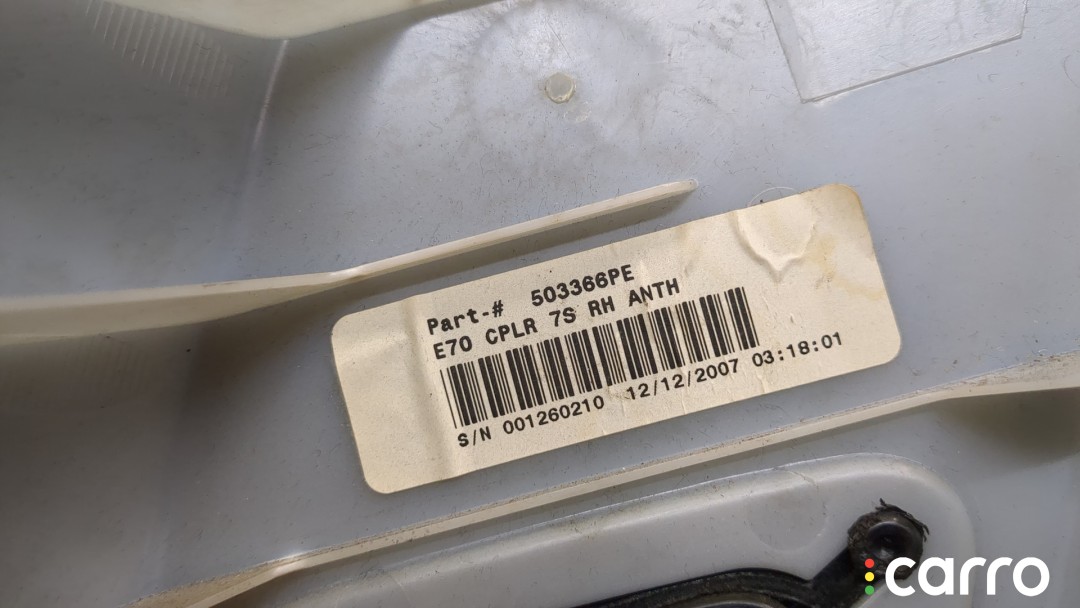 Обшивка стойки правая задняя BMW X5 E70 2006-2010, левый руль, 51438037366, фото 4