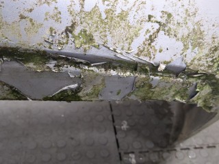 Бампер задний, ориг. номер 57704FE150, Subaru Impreza 2005-2007