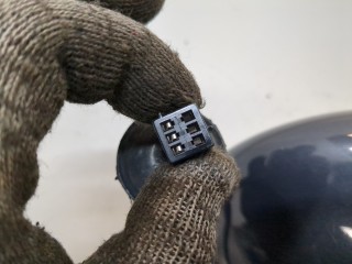 Зеркало боковое правое, ориг. номер 13187618, 13191928, 6428248, Opel Corsa 2006-2011