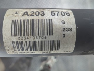 Кардан задний, ориг. номер A2034101016, Mercedes C W203 2004-2008