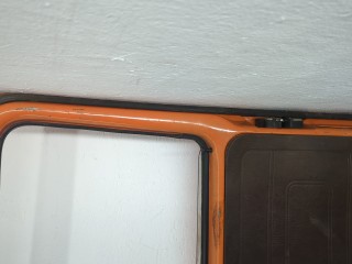 Замок двери правый передний, ориг. номер 251837016A, Volkswagen Transporter 1982-1992