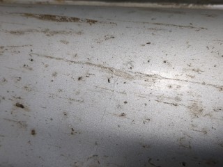 Накладка на порог правая передняя, ориг. номер A2036980654, Mercedes C W203 2000-2004