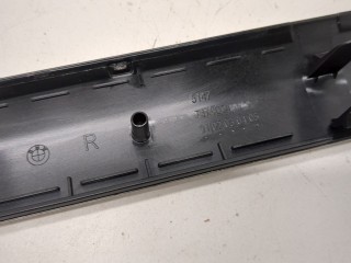 Накладка на порог правая задняя, ориг. номер 51477378050, 7378050, BMW 7 G11, G12 2015-2019