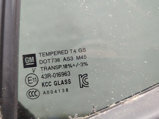 Стекло форточки двери левое заднее, ориг. номер 42820476, Buick Encore GX 2023-2026