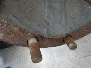 Ступица (кулак, цапфа) левая задняя, ориг. номер 7421024188, Renault Premium 2006-2013