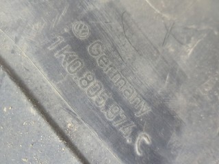Защита арок (подкрылок) правая передняя, ориг. номер 1K0805974C, Volkswagen Golf Plus 2005-2009