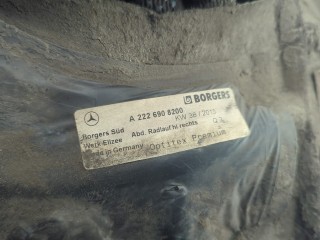 Защита арок (подкрылок) правая задняя, ориг. номер A2226900530, Mercedes S W222 2013-2017