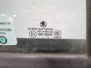 Дверь боковая (легковая) правая задняя, ориг. номер 1Z5833056, Skoda Octavia 2000-2011