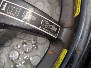 Колесо запасное (таблетка), ориг. номер A1705840538, Mercedes CLC 2008-2011