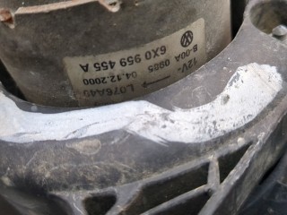 Вентилятор радиатора, ориг. номер 6N0959455F, Volkswagen Polo 1999-2001
