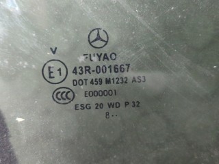 Стекло боковой двери левое заднее, ориг. номер A1567350110, Mercedes GLA X156 2017-2020