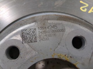 Диск тормозной задний, ориг. номер 13544245, Chevrolet Equinox 2024-2026