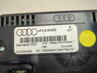 Дисплей компьютера (информационный), ориг. номер 4F0919603, Audi A6 2004-2008