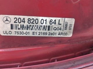 Фонарь (задний) левый, ориг. номер 2048200164, Mercedes C W204 2007-2011