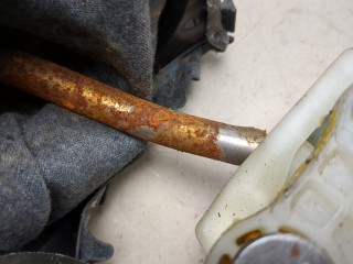 Кулиса КПП, ориг. номер 437101C000, Hyundai Getz 2005-2011
