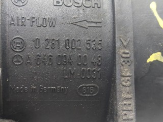 Измеритель потока воздуха (расходомер), ориг. номер A6460940048, Mercedes C W203 2000-2004