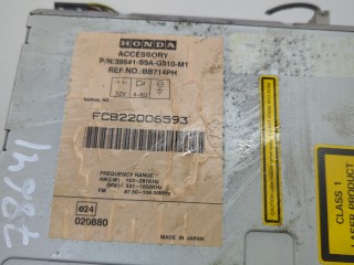 Магнитола, ориг. номер 39541S9AG510M1, Honda CR-V 2001-2004