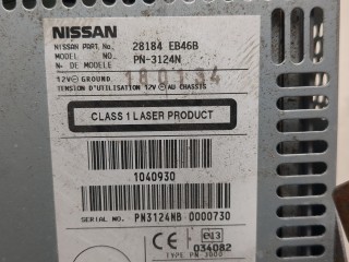 Магнитола, ориг. номер 28184EB46B, Nissan Navara 2005-2010