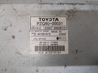 Магнитола, ориг. номер 1220019860B151, Toyota Corolla 2006-2010