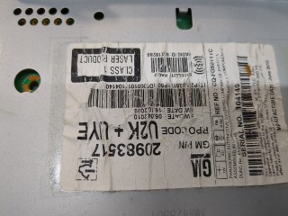 Магнитола, ориг. номер 20983517, Cadillac SRX 2009-2012